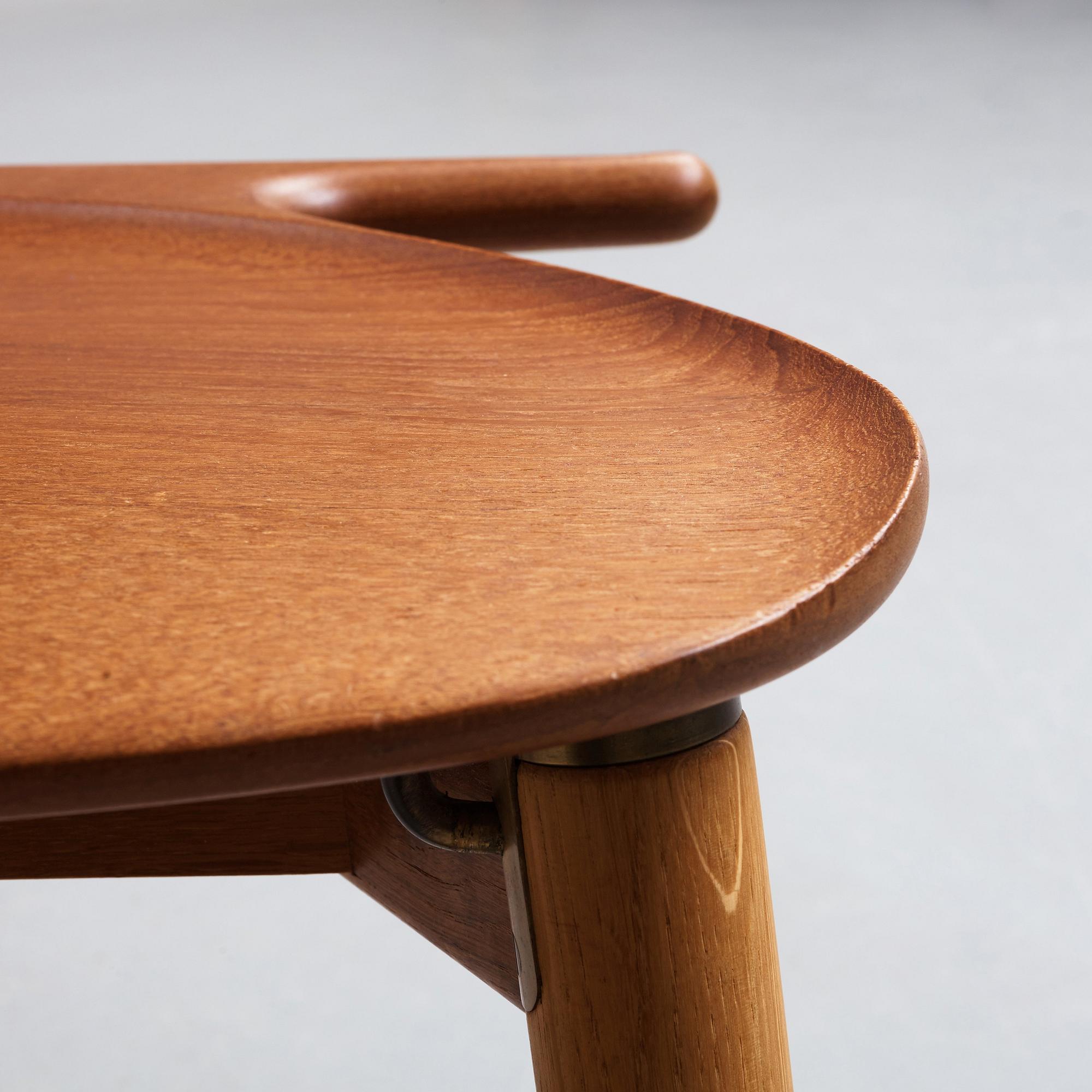 Hans J. Wegner, "Bachelor's chair/ "Jakkens Hvile", Johannes Hansen, Danmark ca 1959.