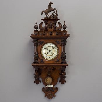A circa 1900 Renaissance style wall clock.