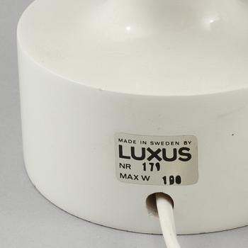 BORDSLAMPOR, ett par, "Flens", Uno och Östen Kristiansson, Luxus, 1960-tal.