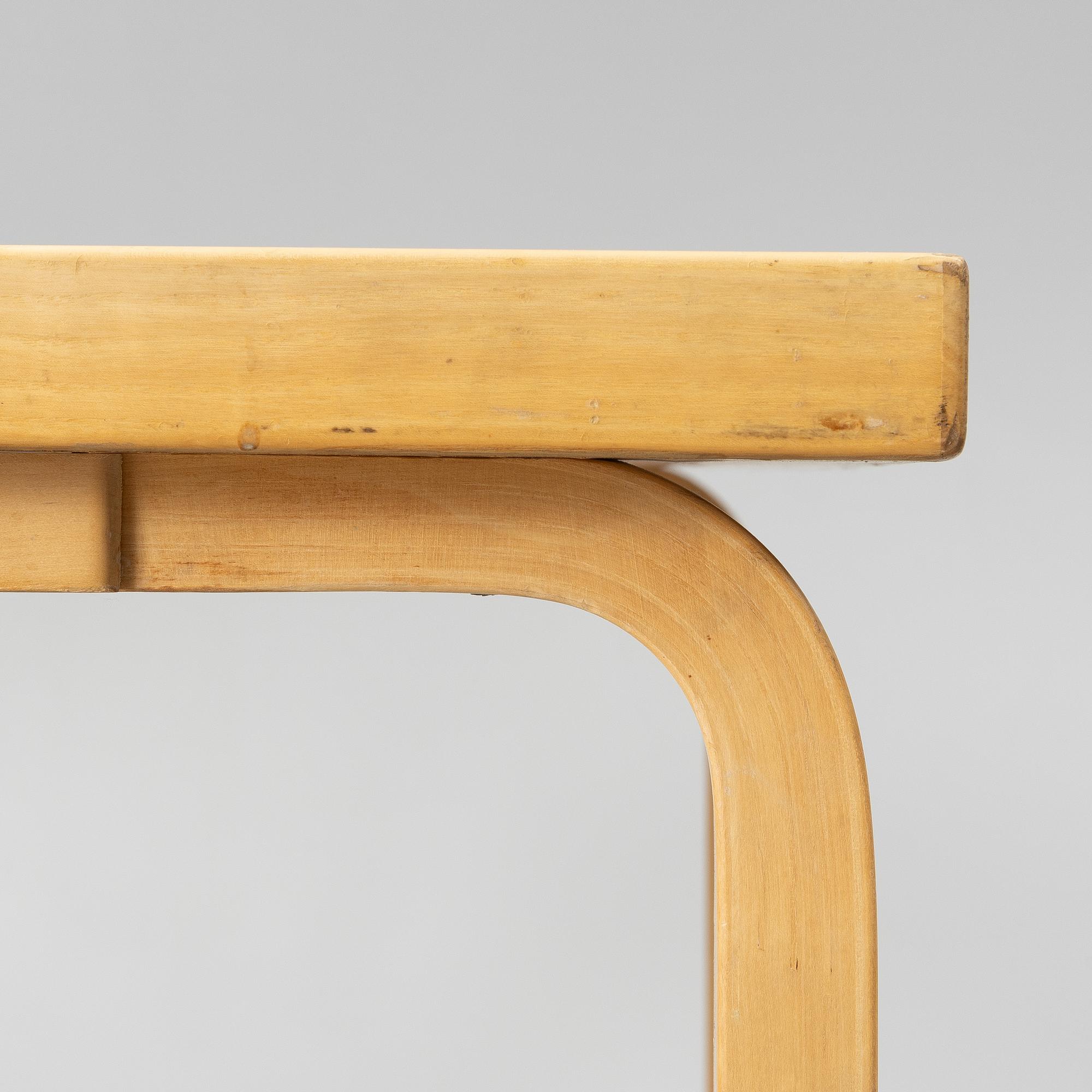 Alvar Aalto, desk and chest of drawers. Artek.