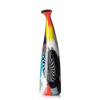 35. Dino Martens, an "Oriente" glass vase, model no. 5506, Aureliano Toso, Murano, Italy, 1950s-60s.