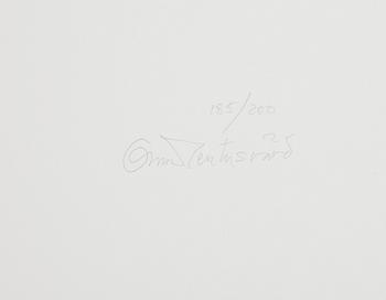 OSCAR REUTERSVÄRD, färglitografi, signerad, numrerad 185/200.