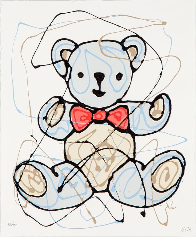 LARS TUNEBO, mapp med 6 stycken handkolorerade serigrafier. Signerade och numrerade 52/250.