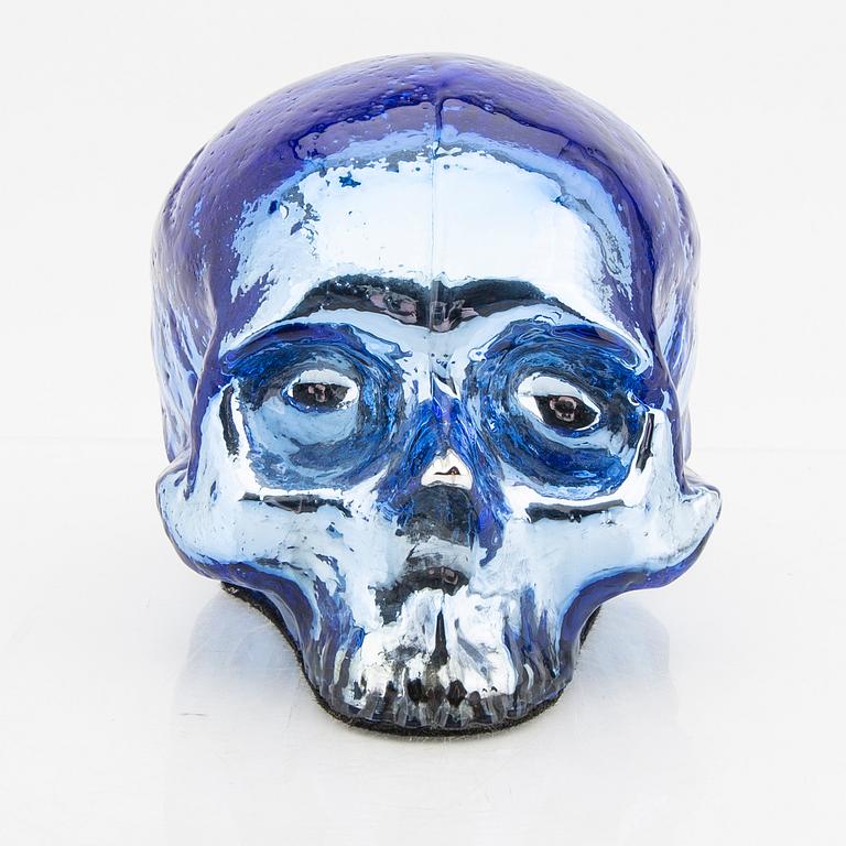 Ludvig Löfgren, a signed Kosta Boda glass figurine.