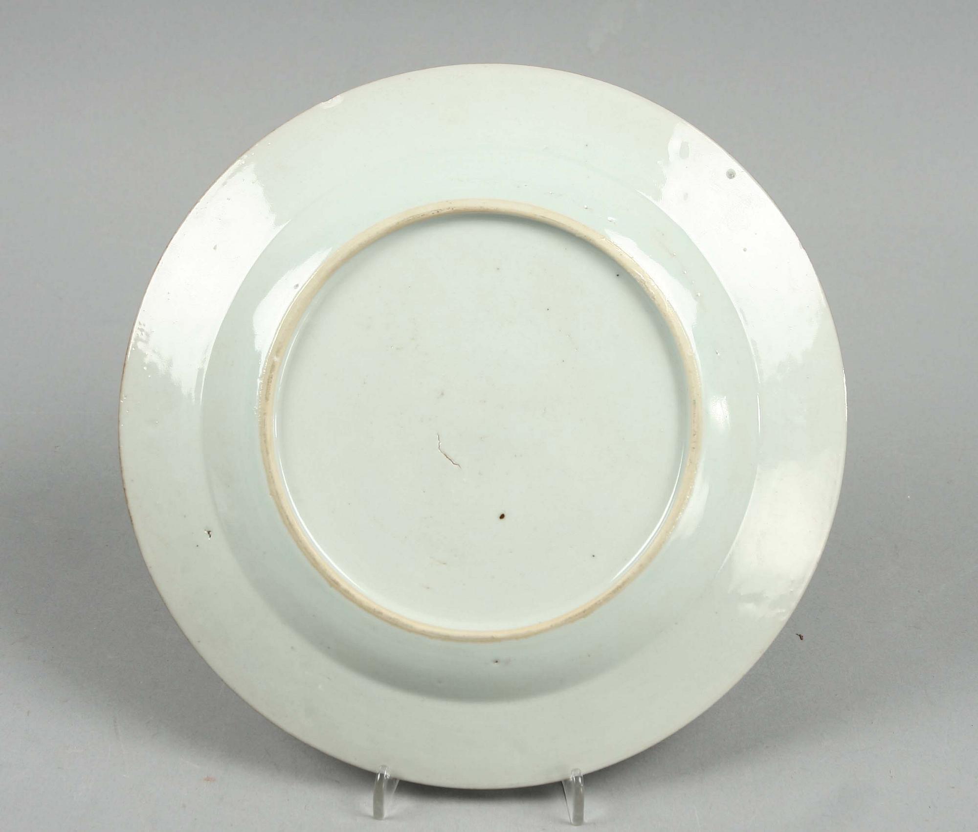 TALLRIK, porslin, Kina, Qianlong, 1700-tal.