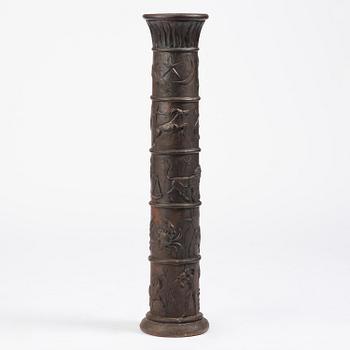 Johannes Dahl, piedestal, "Solvisare", Näfveqvarns bruk, Swedish Grace.