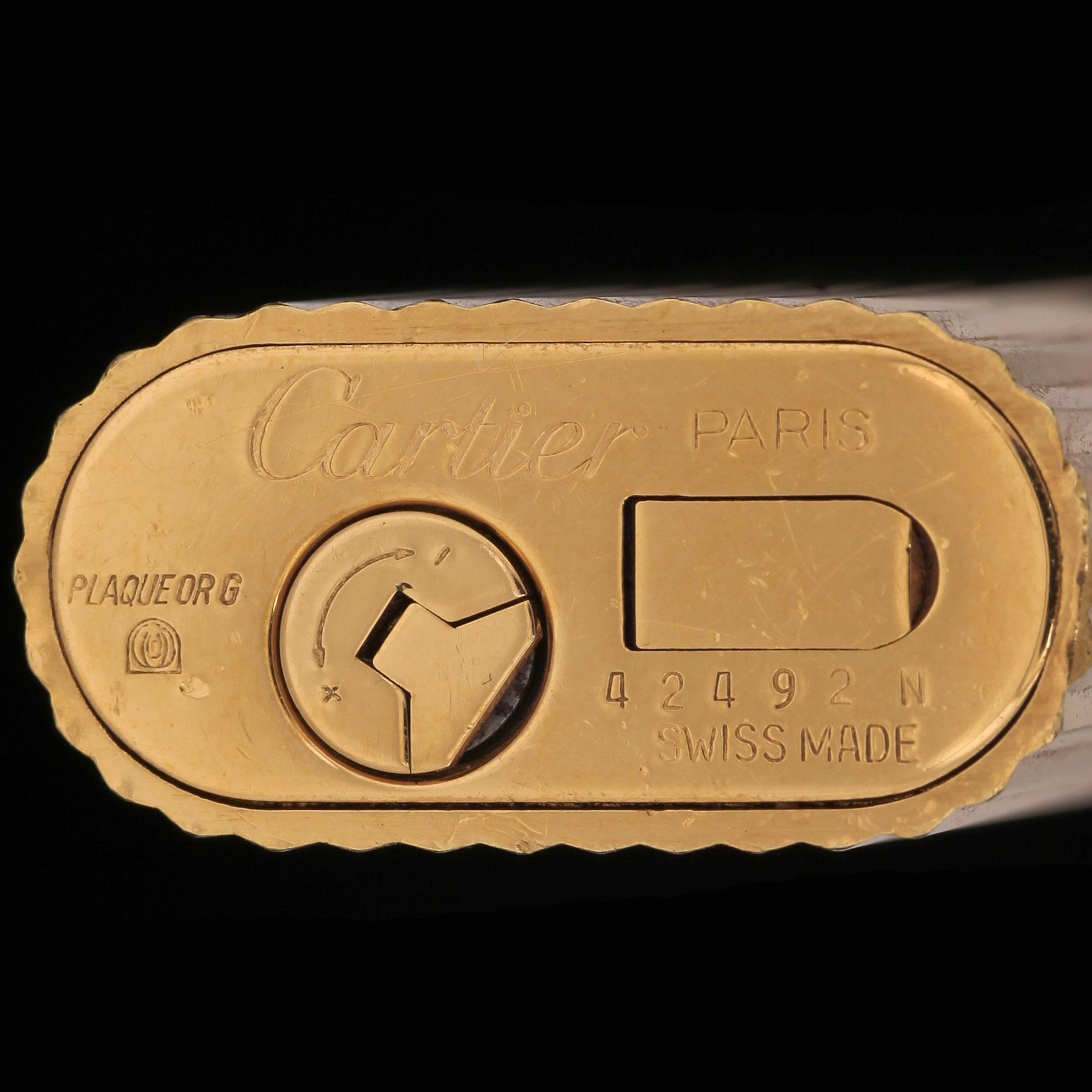 TÄNDARE, gulddoublé, Cartier, Paris.