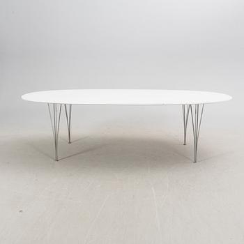 Piet Hein & Bruno Mathsson, bord, "Superelips" Fritz Hansen, Danmark.