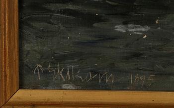 PER EKSTRÖM, olja på duk, signerad och daterad.