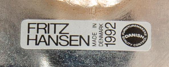 Arne Jacobsen, skrivbordsstol "Oxford" för Fritz Hansen Danmark  1992.