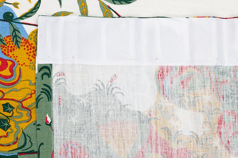 Josef Frank, an 'Anakreon' curtain, Svenskt Tenn.