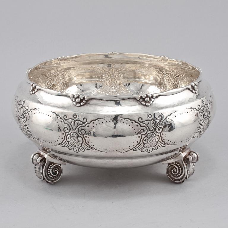 SKÅL, silver, David Andersen, Norge, 1900-talets första kvartal. Vikt 1059 g.