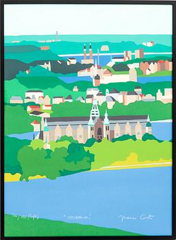 Franco Costa, litografi signerad och numrerad 316/390.