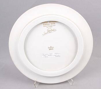 FAT, porslin,1133/3000 Salvadore Dali för Rosenthal 1976.