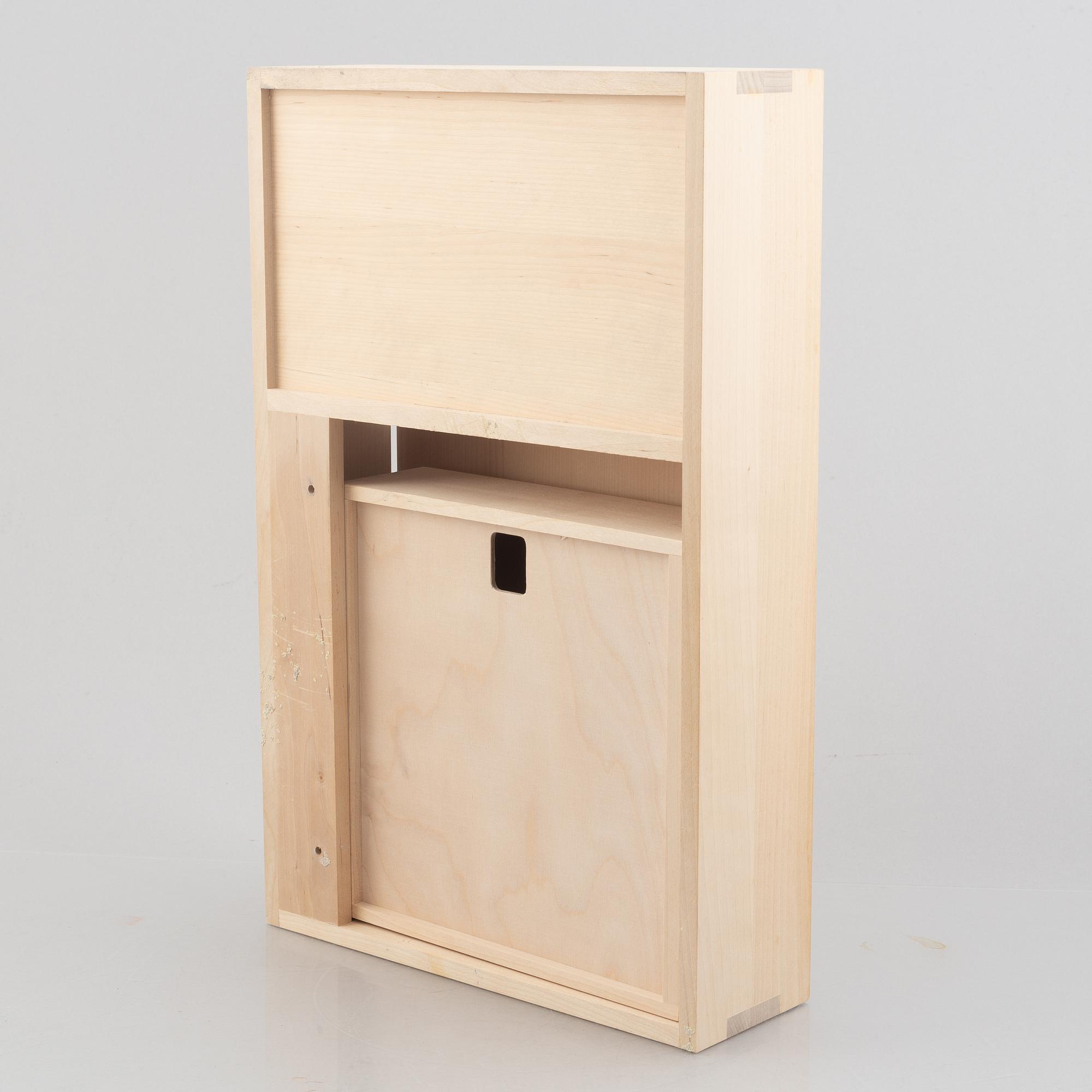 A cabinet for shoe care, Carl Malmstens Skola, Stockholm.