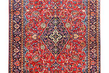 A carpet, Golpaygan, ca 353 x 225 cm.