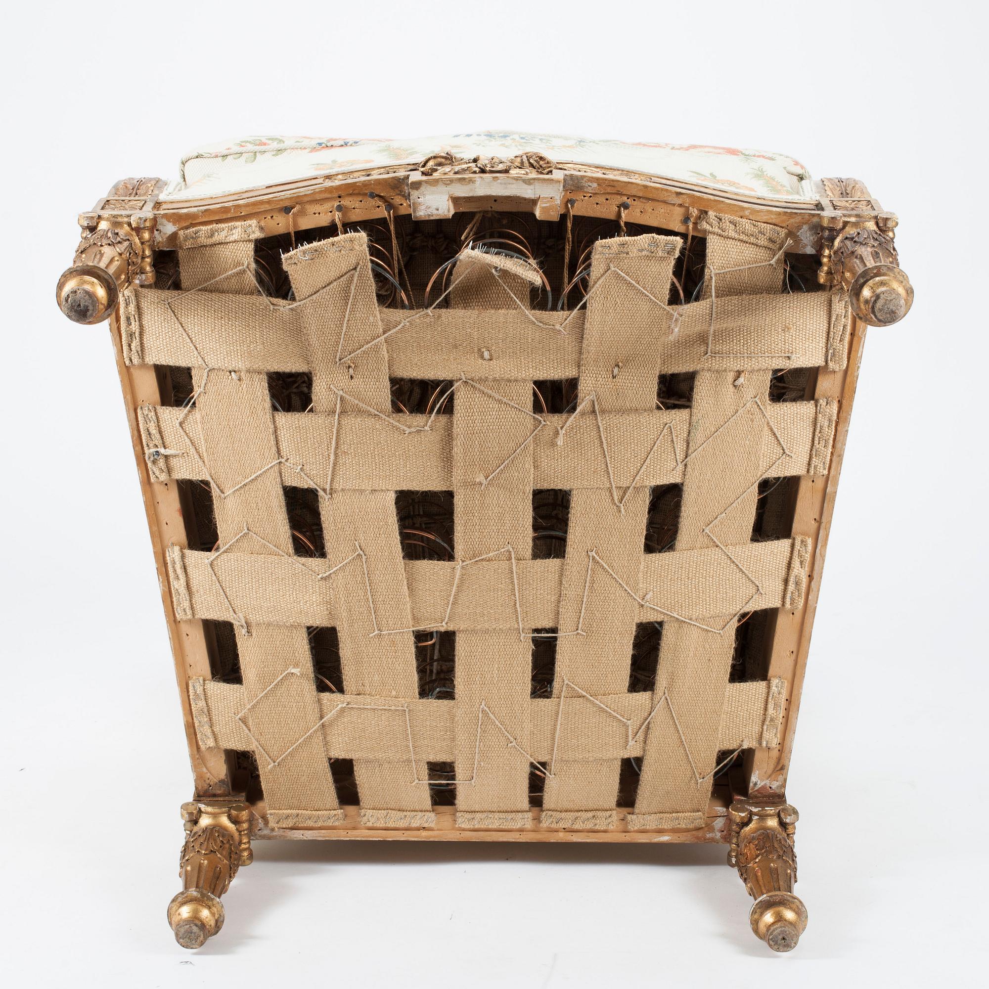 BERGÈRE, Louis XVI-stil, 1900-talets början.