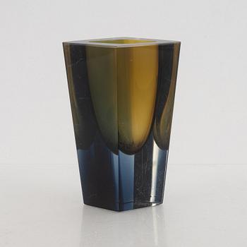 Kaj Franck, vase, "Prisma", signed Nuutajärvi Notsjö, -61.