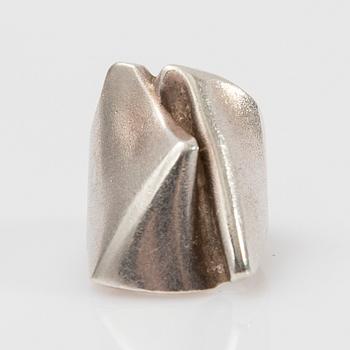 Björn Weckström, ring, "Labyrinth", silver, Lapponia.