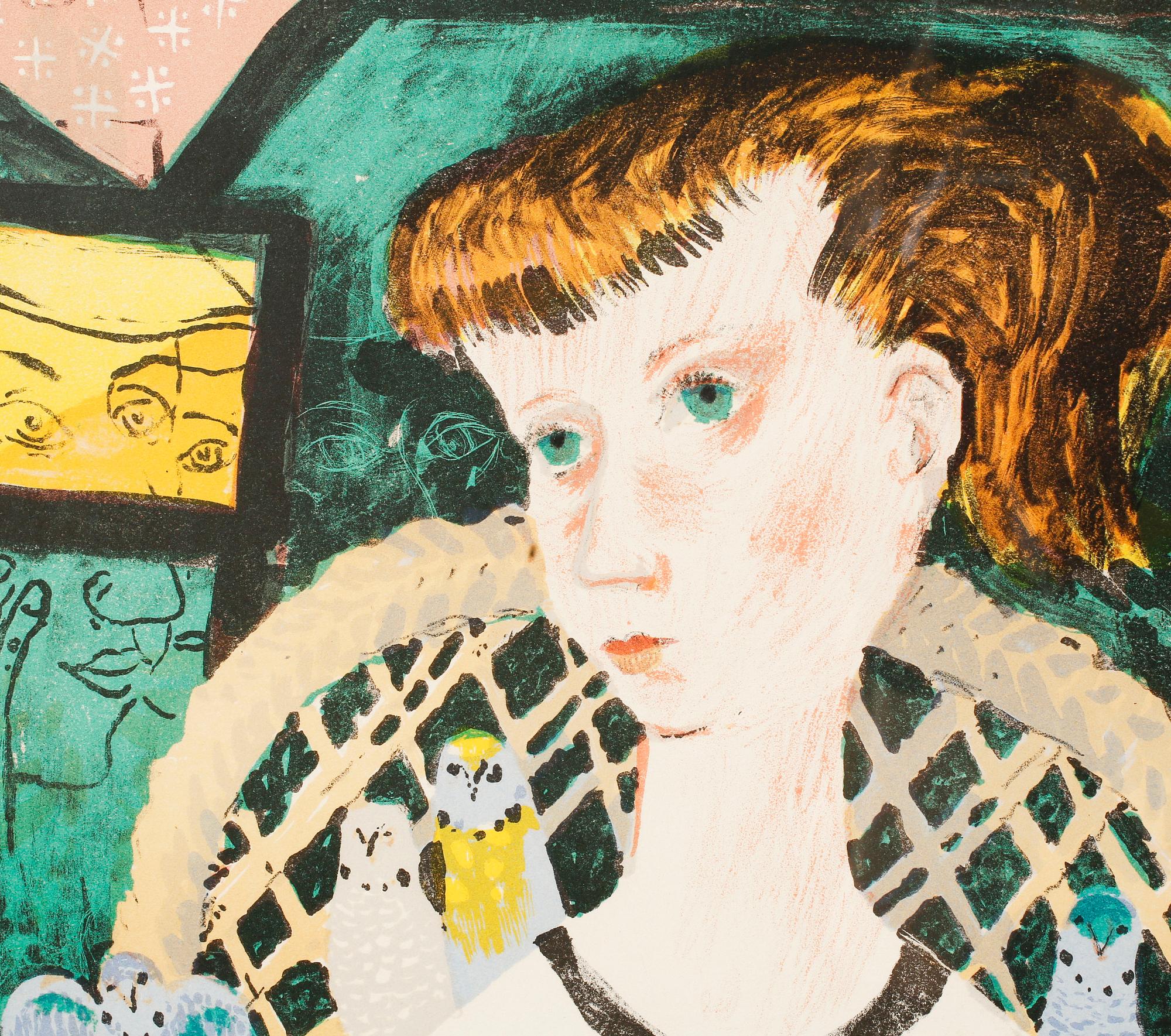 OLLE OLSSON-HAGALUND, litograph in colours, signed and numbered 155/360.