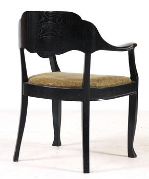 SKRIVBORD samt STOL, jugend, 1900-talets första kvartal.