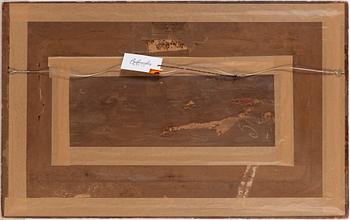 Unknown artist, 19th century, Borg by the water.