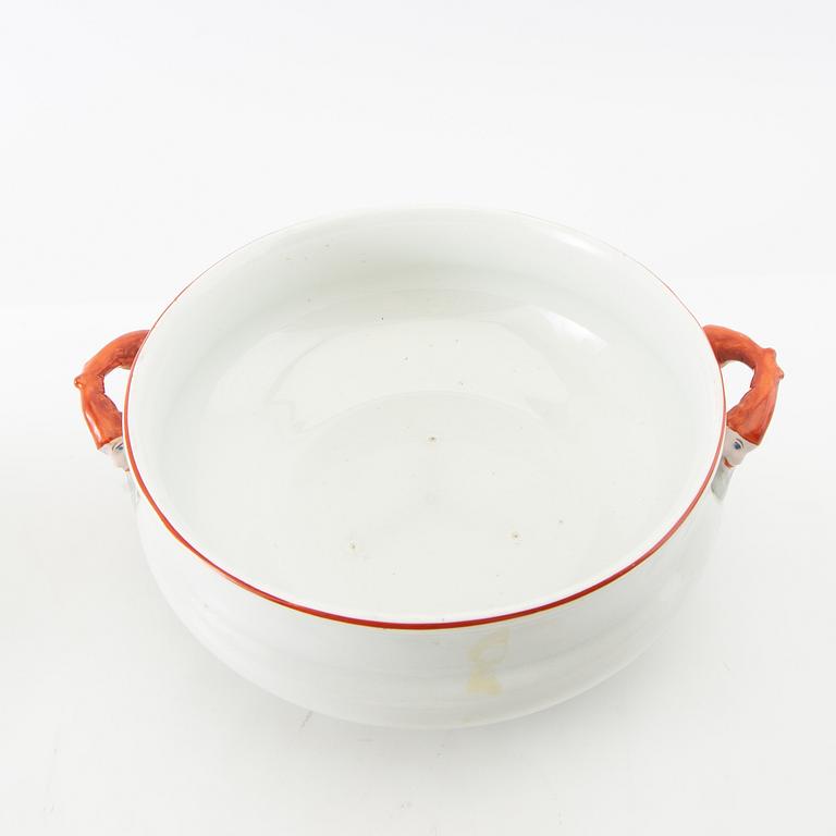 Carafes with and 3 pcs as well as pitchers 2 pcs including Rörstrand, first half of the 20th century.