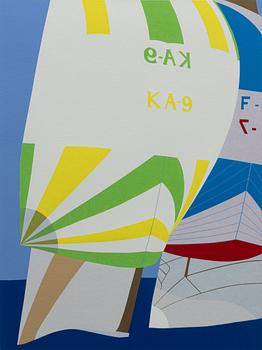 Franco Costa, "Stand by to luff up".