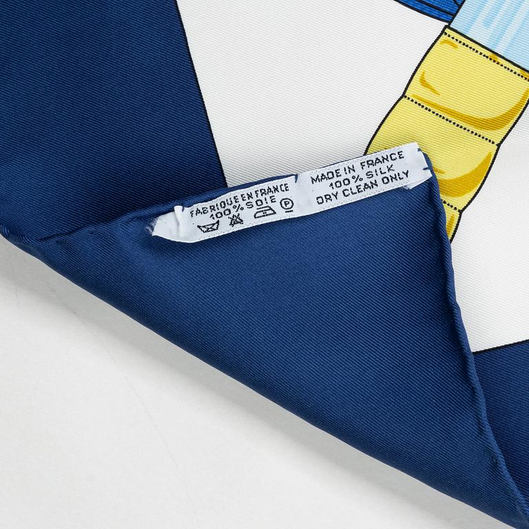 Hermès, scarf, "Eperon d'Or".