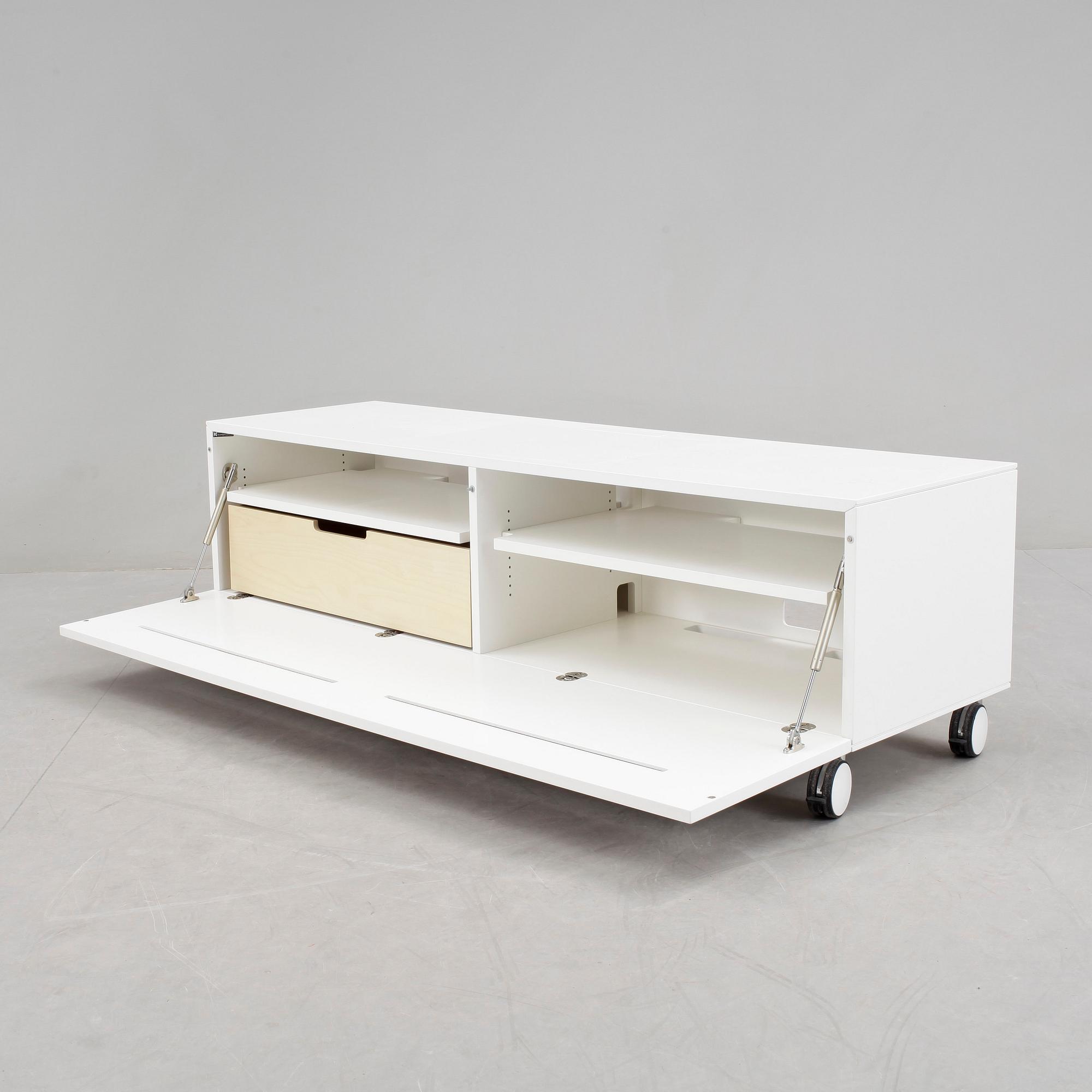 SIDEBOARD för MEDIA, "Stow", design Patrik Hansson för Karl Andersson & Söner, formgiven 2009.