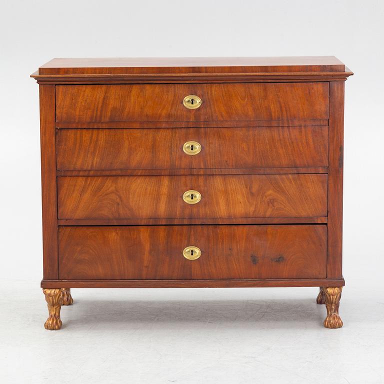 Skrivbyrå, Stockholmsarbete, omkring år 1800, Sengustaviansk.