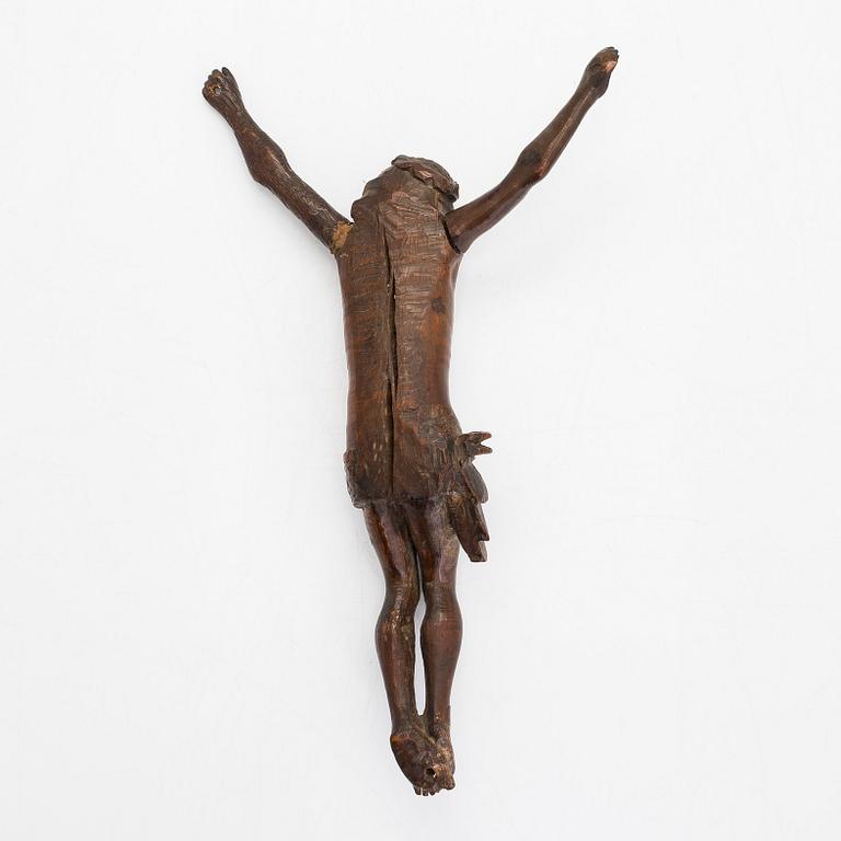 A 17th-/18th-century wooden Corpus Christi.