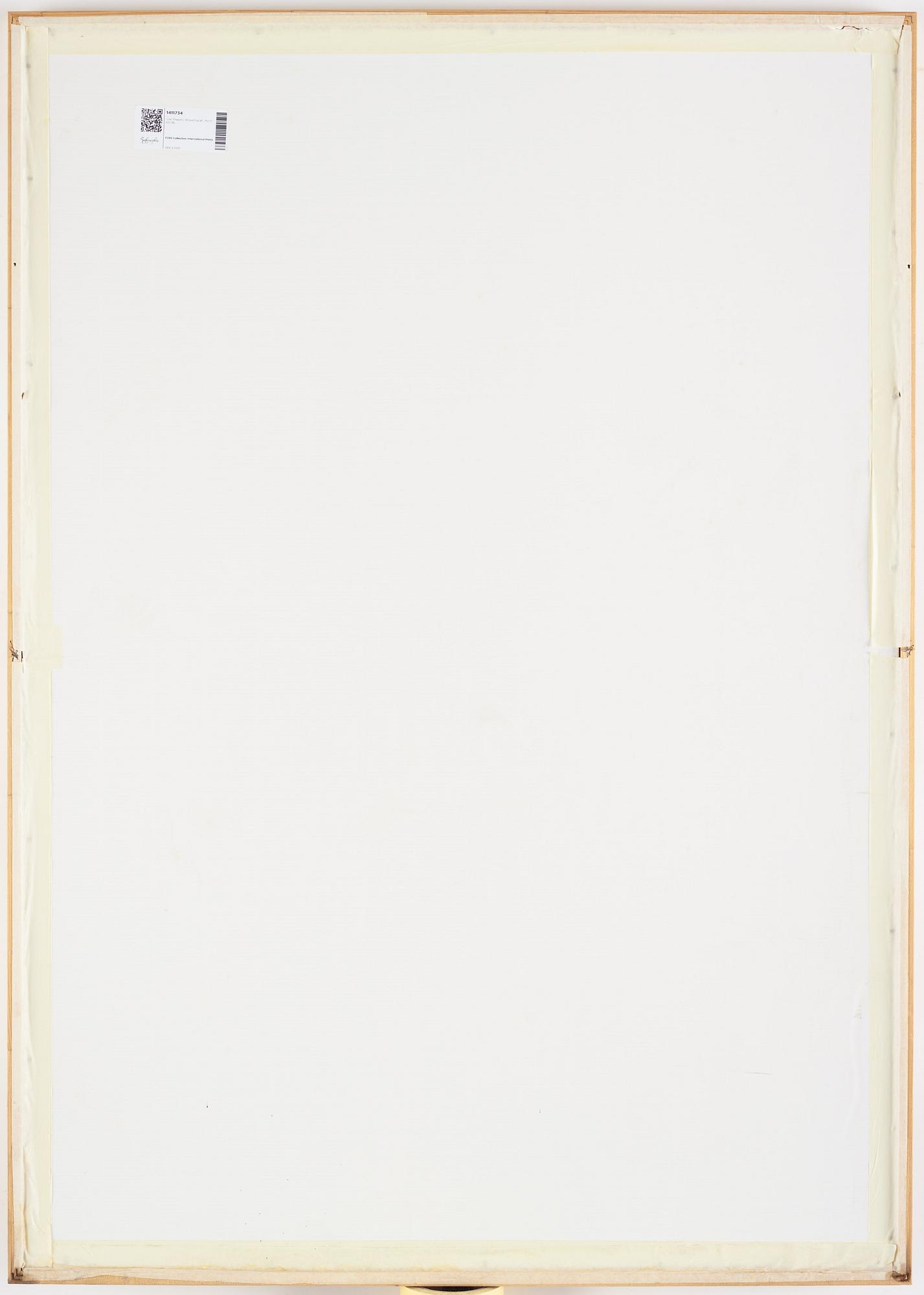 Joel Shapiro, pochoir i färg, 1990. Signerad och numrerad 20/36.