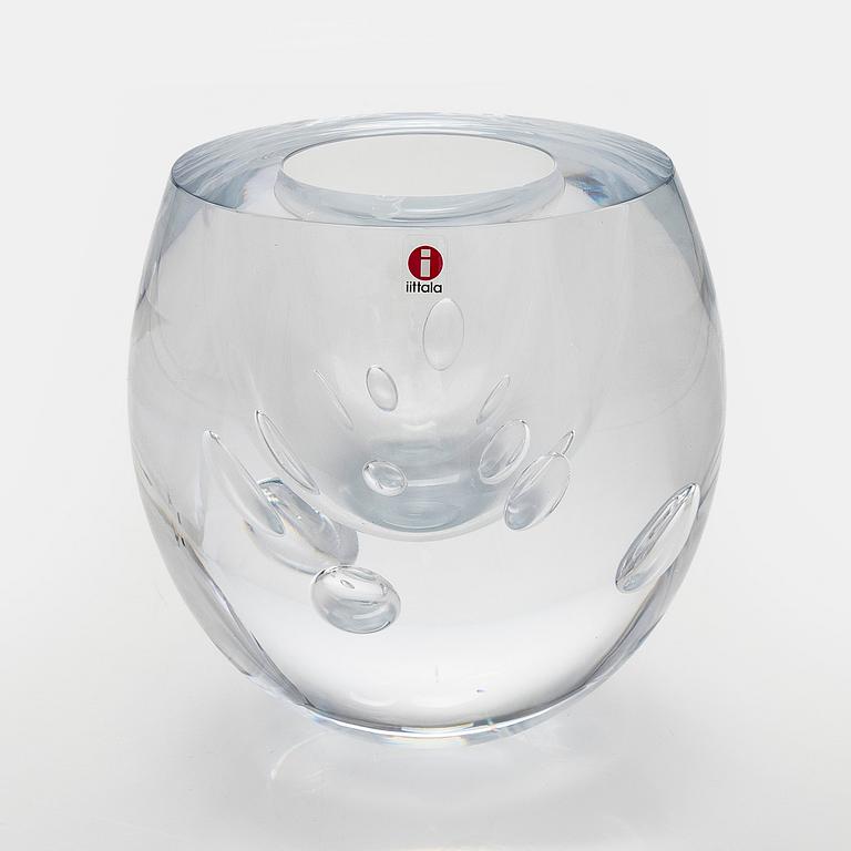Timo Sarpaneva, glasskulptur, "Claritas", signerad Timo Sarpaneva Iittala 2007.