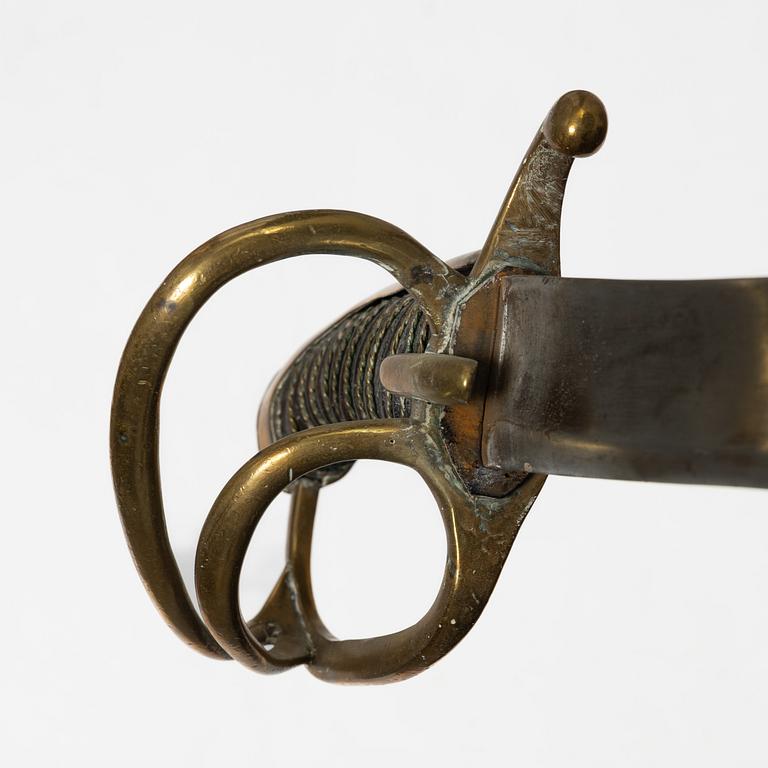 Sabel, svensk, m/1814, med balja.