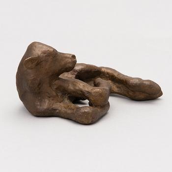 MIINA ÄKKIJYRKKÄ, A bronze sculpture signed and dated -86.