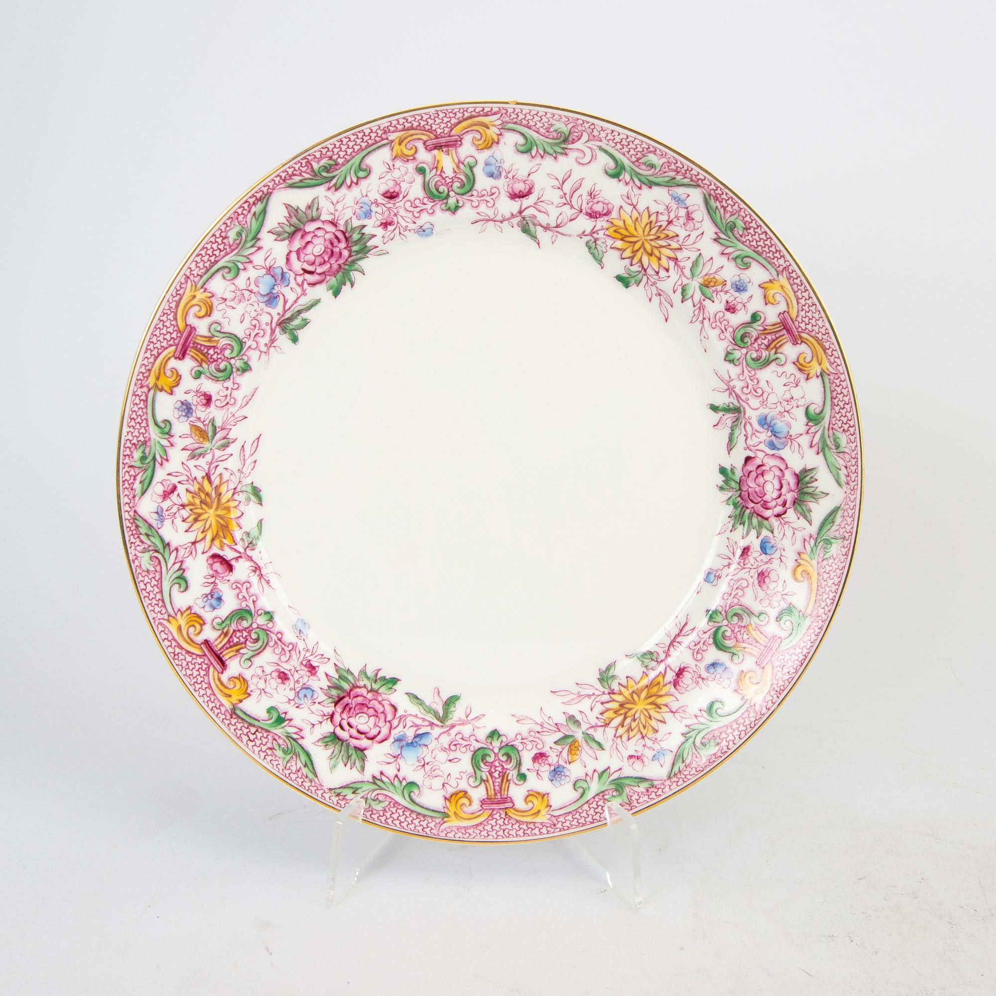 Servis 10 dlr "Formosa" Rörstrand  porslin omkring 1900.