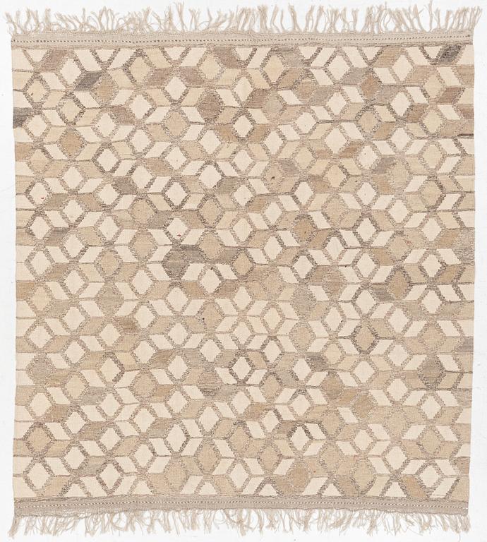 A Kelim carpet, c. 224 x 216 cm.