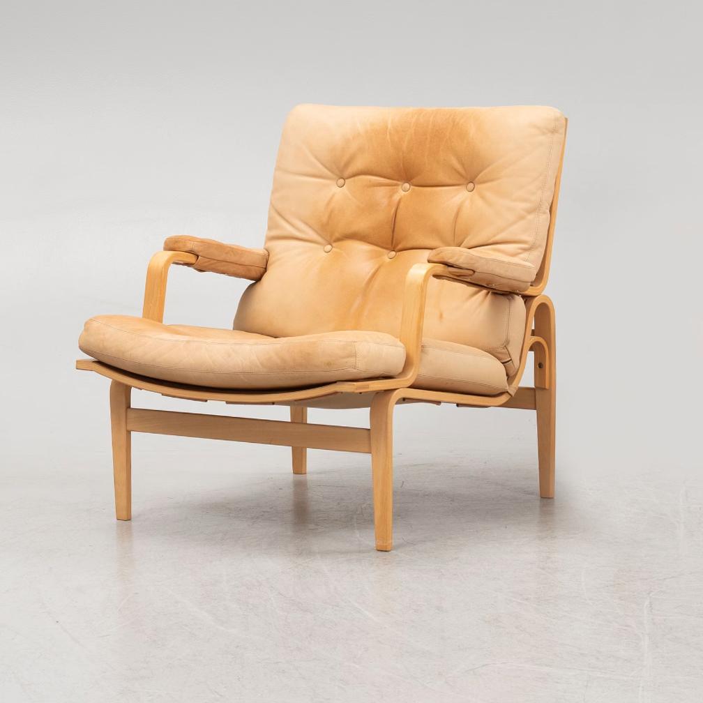 Bruno Mathsson, an 'Ingrid' armchair, Dux.