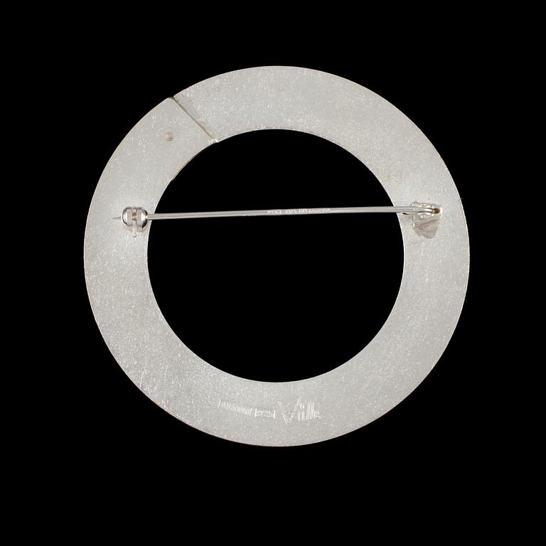 BROSCH, sterlingsilver, Maria Zälle, Alton, Falköping. Vikt 20 g.