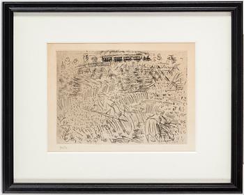 RAOUL DUFY, etsning, signerad i plåten, numrerad 30/50.