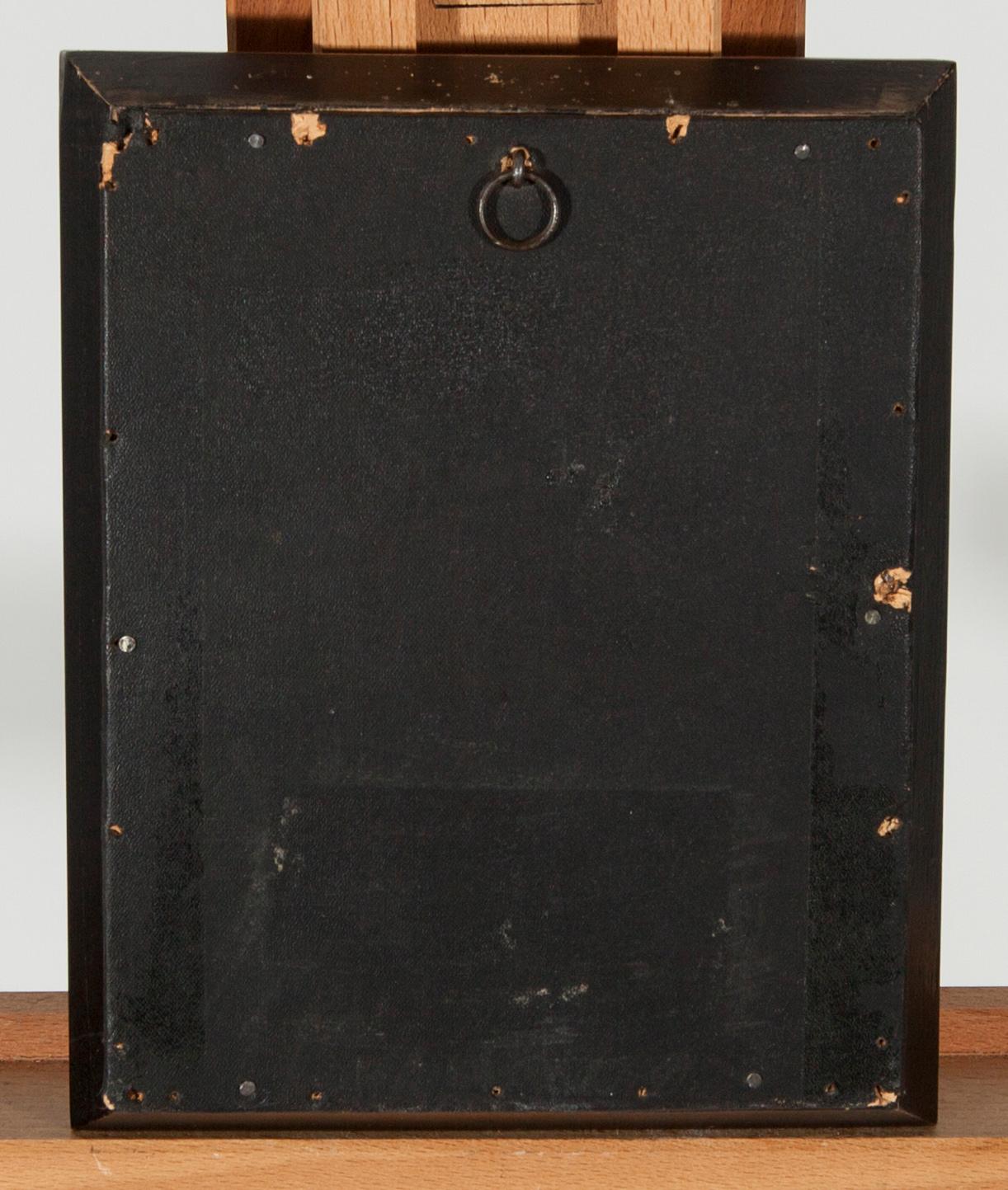 OKÄND KONSTNÄR, olja på pannå, osignerad, 1800-tal.