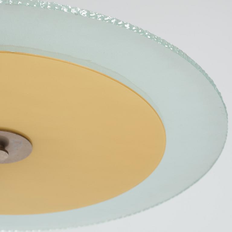 Erik Tidstrand, a ceiling lamp, model "29509", Nordiska Kompaniet 1930s.