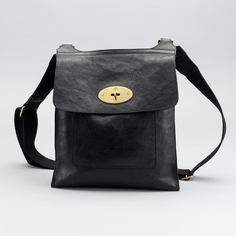 MULBERRY, "Antony Messenger black", väska.