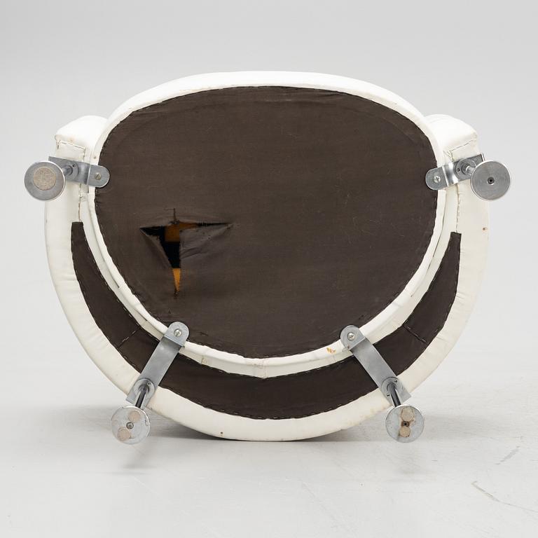 Trix & Robert Haussmann, a pair of armchairs, RH 310, De Sede, 1960s.