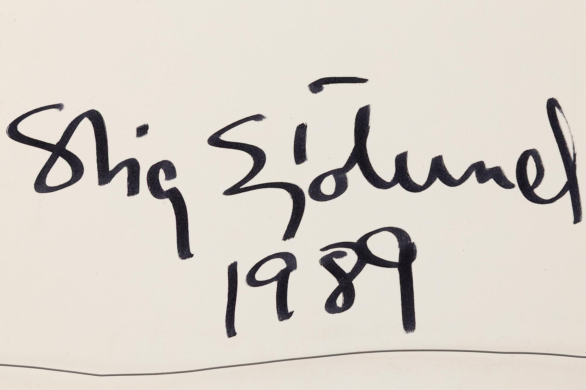 Stig Sjölund, Untitled.