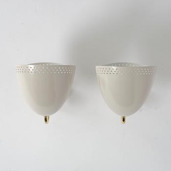Hans Bergström, a pair of wall lamps, model "311", ed. 3/6 & 4/6, ateljé Lyktan, Edition Bukowskis 2025.