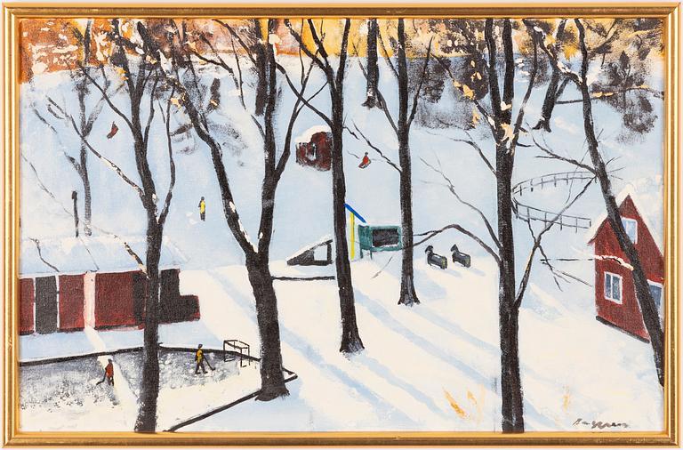 Kalle Berggren, "Blå skuggor".