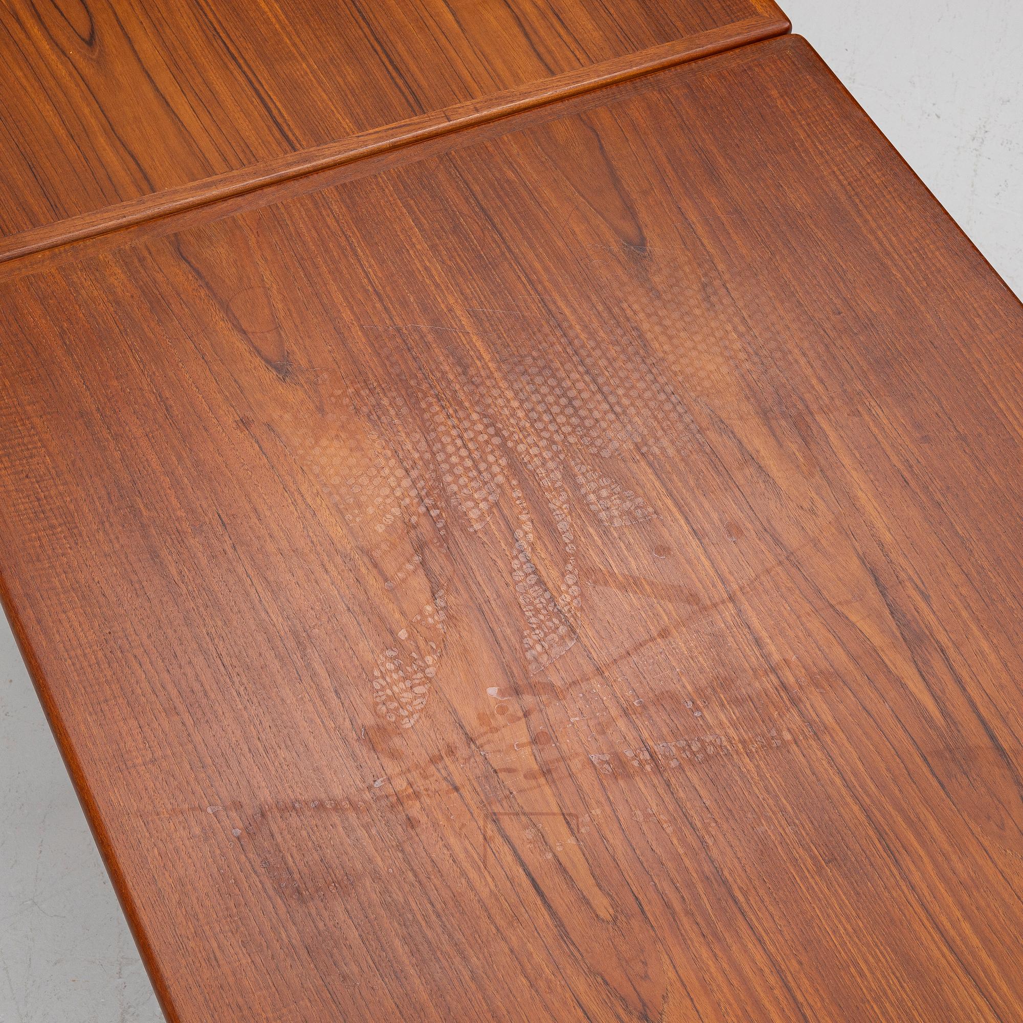 Hans J. Wegner, An AT312 dining table, Andreas Tuck, Denmark, 1960's.