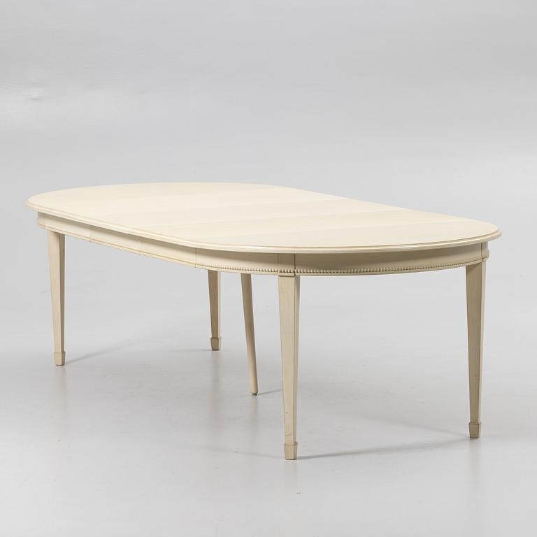 Dining set, 7 pieces, Gustavian style, 20th century.